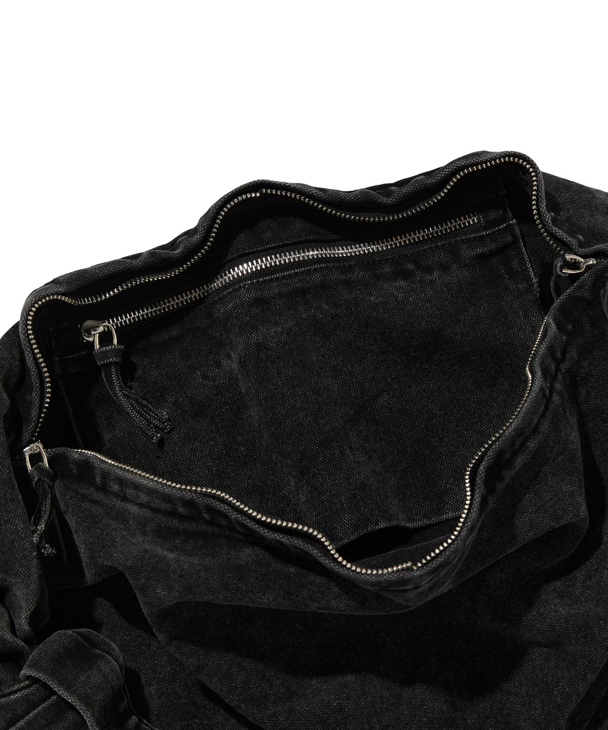 스웨이드(SUADE) WASHED HOBO BAG [BLACK]