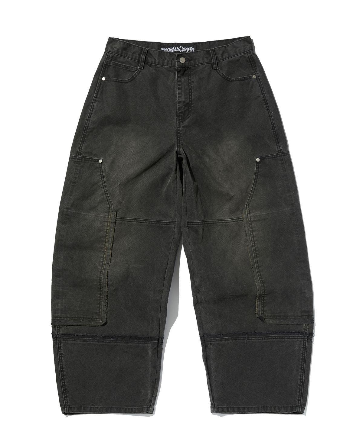 스웨이드(SUADE) SIDE PANEL PANTS [BLACK]