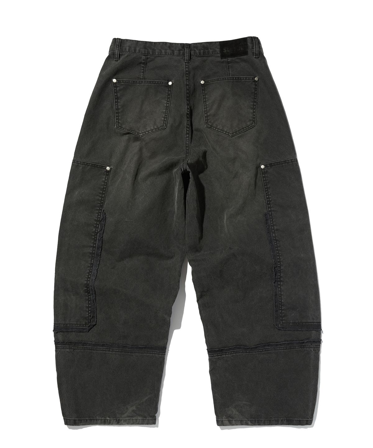 스웨이드(SUADE) SIDE PANEL PANTS [BLACK]