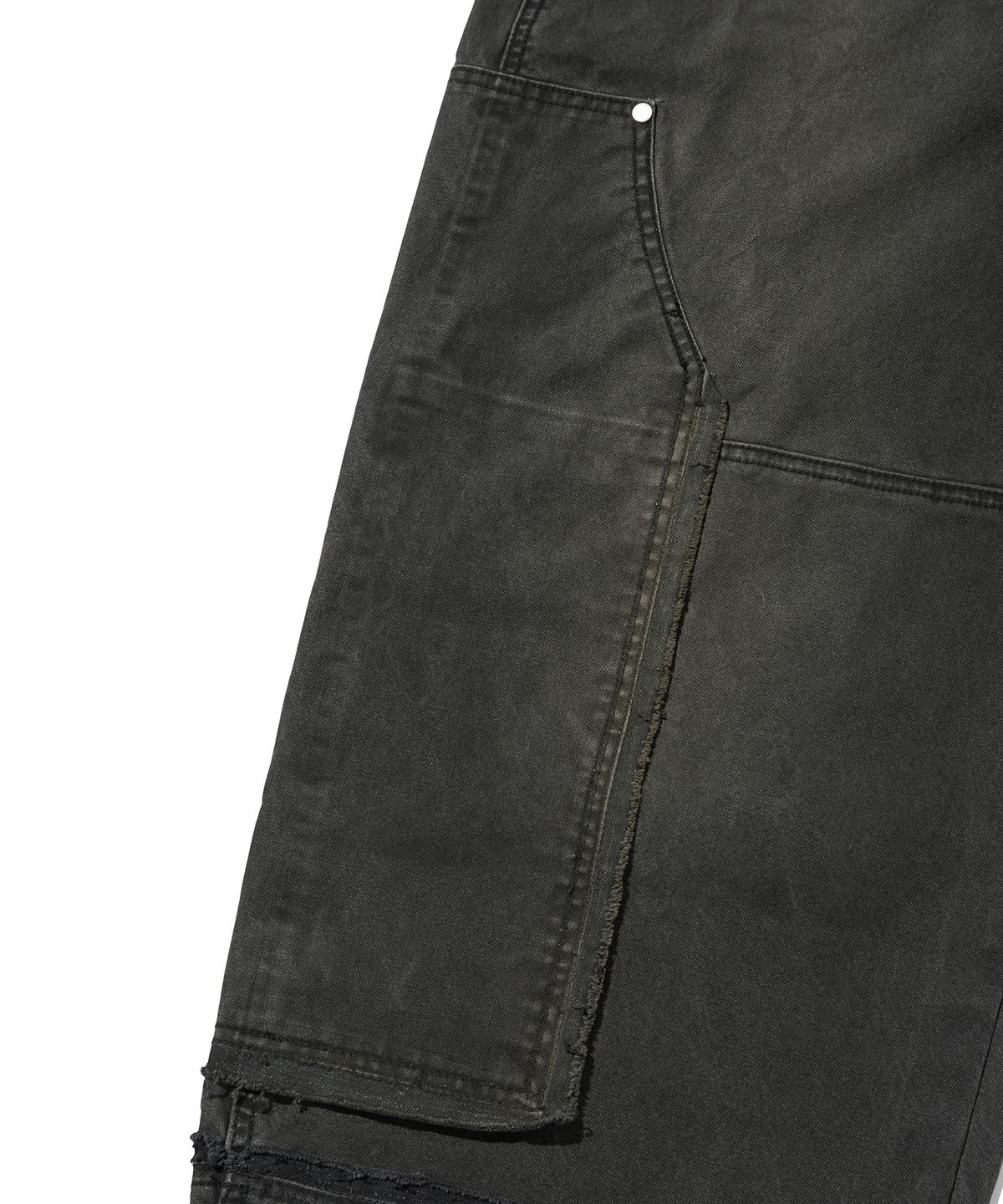 스웨이드(SUADE) SIDE PANEL PANTS [BLACK]