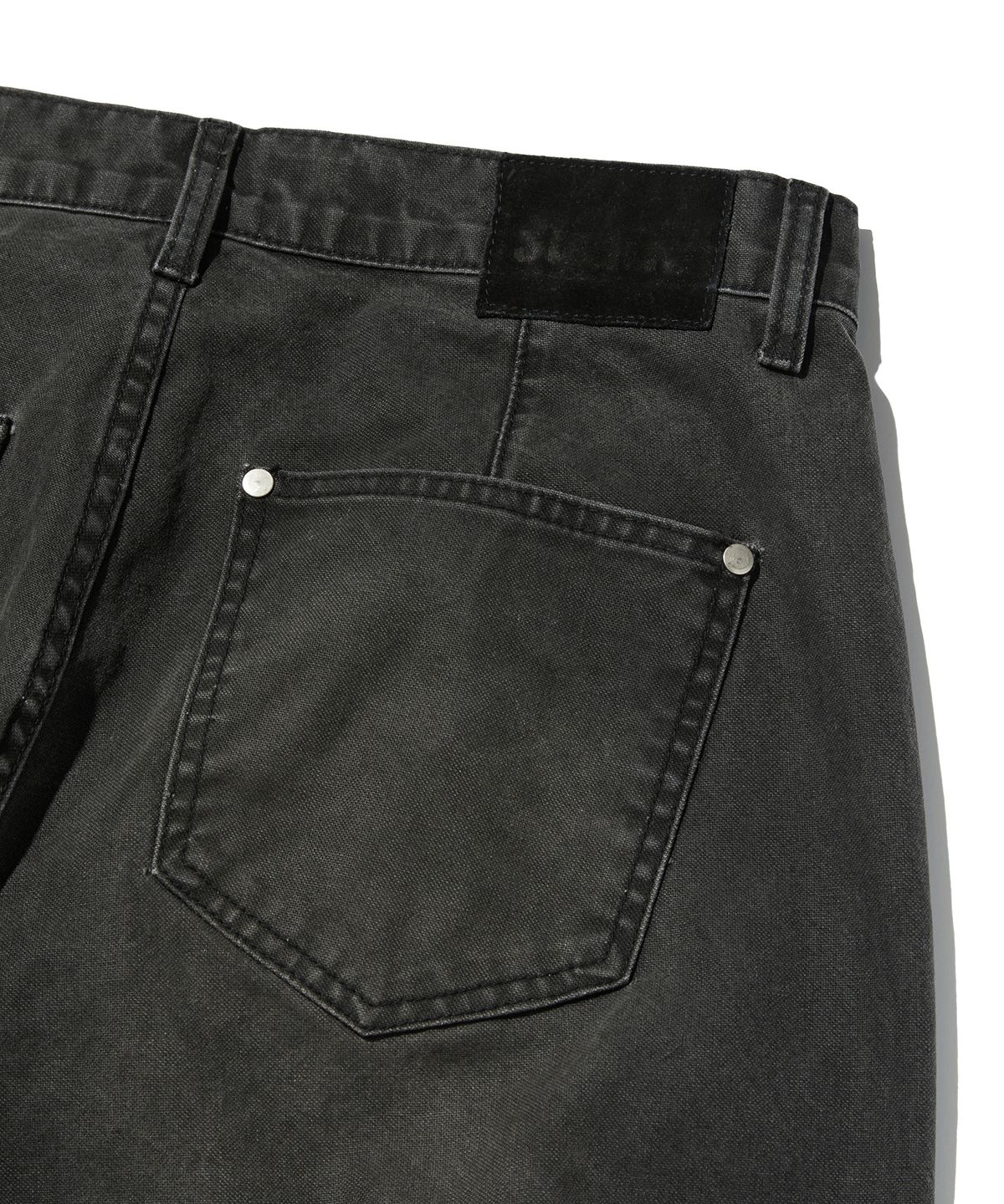 스웨이드(SUADE) SIDE PANEL PANTS [BLACK]