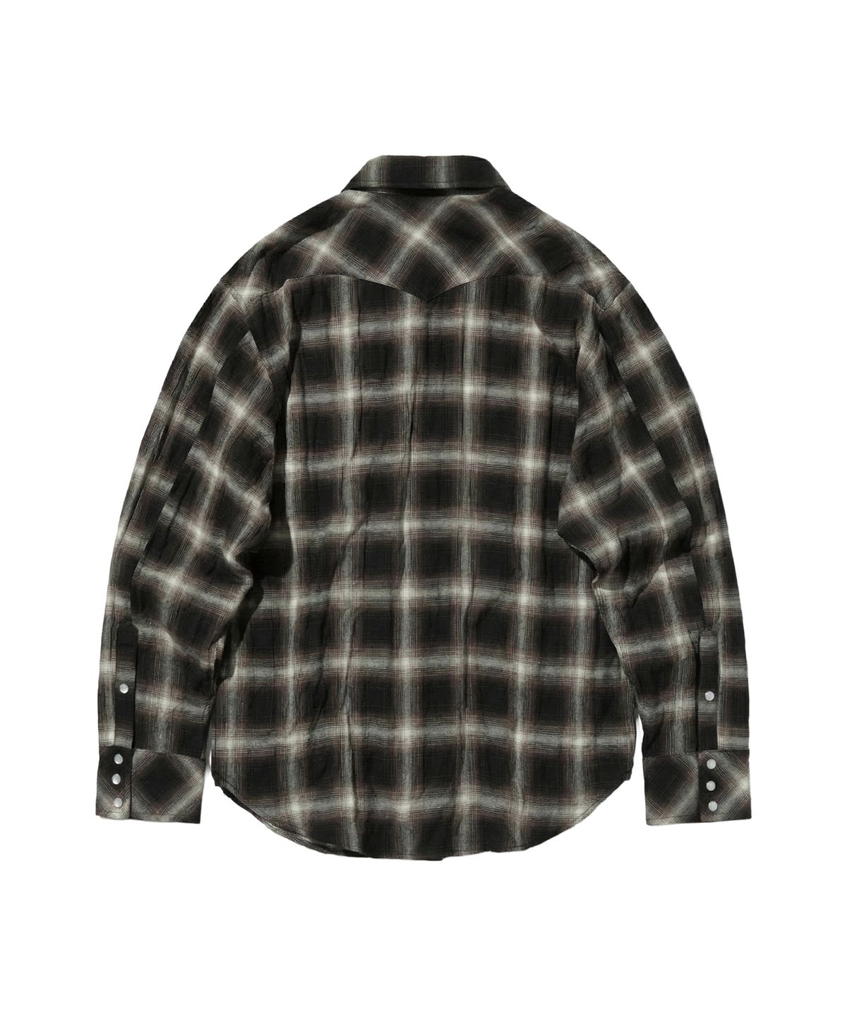 스웨이드(SUADE) WESTERN SHIRT [DARK BROWN]
