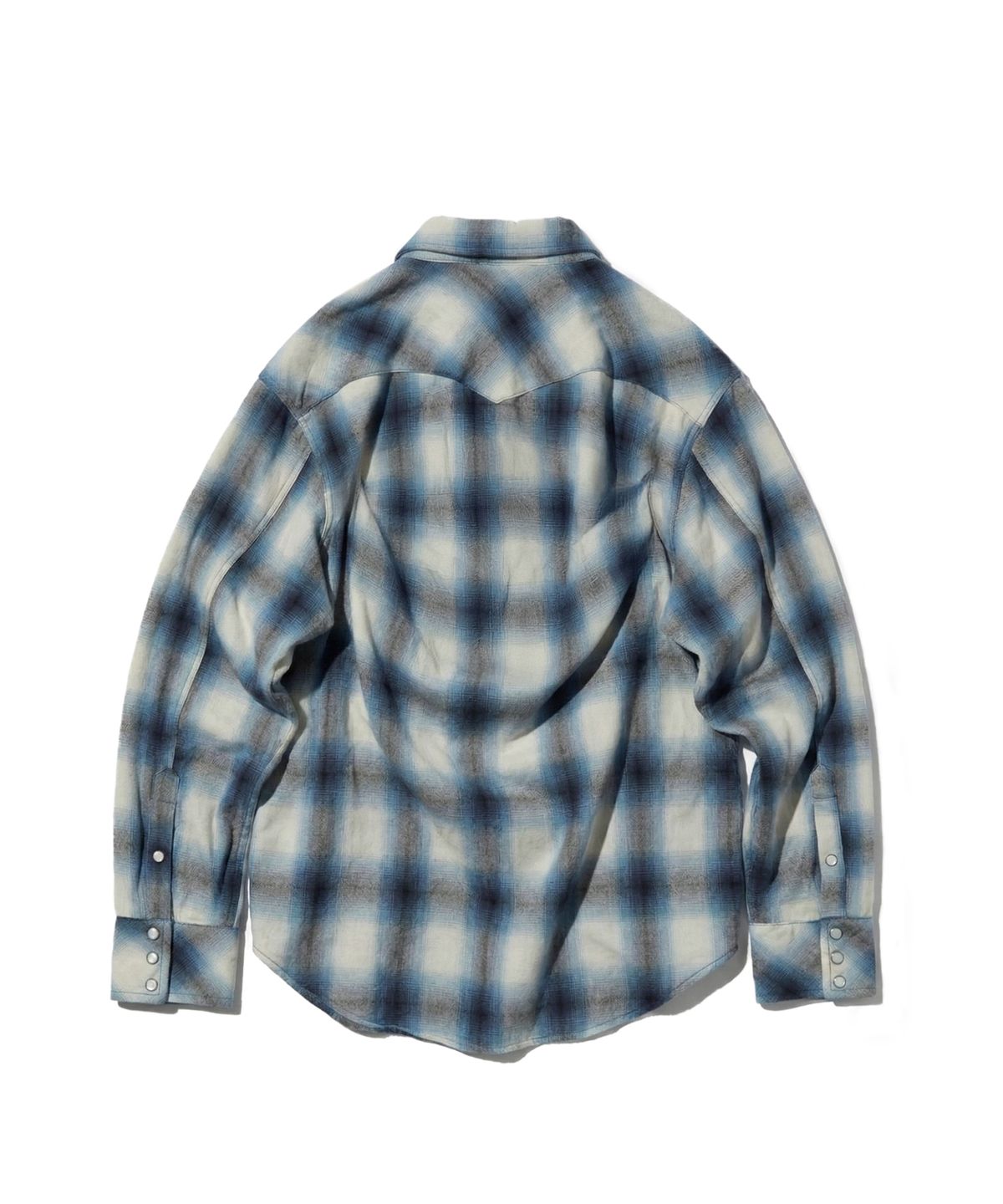 스웨이드(SUADE) WESTERN SHIRT [BLUE]