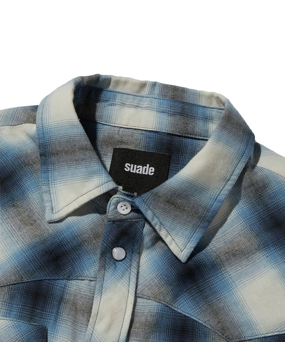 스웨이드(SUADE) WESTERN SHIRT [BLUE]