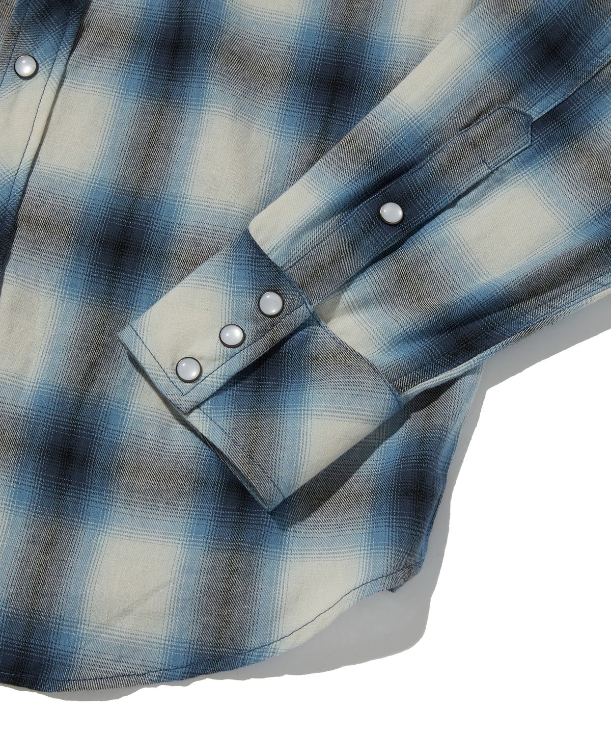 스웨이드(SUADE) WESTERN SHIRT [BLUE]