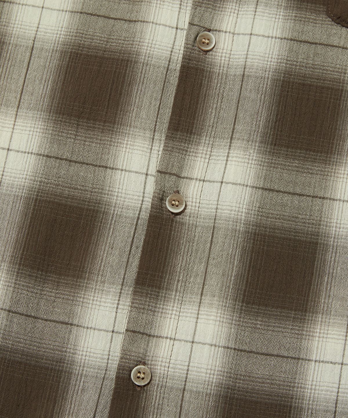 스웨이드(SUADE) WASHED SHIRT [BROWN]