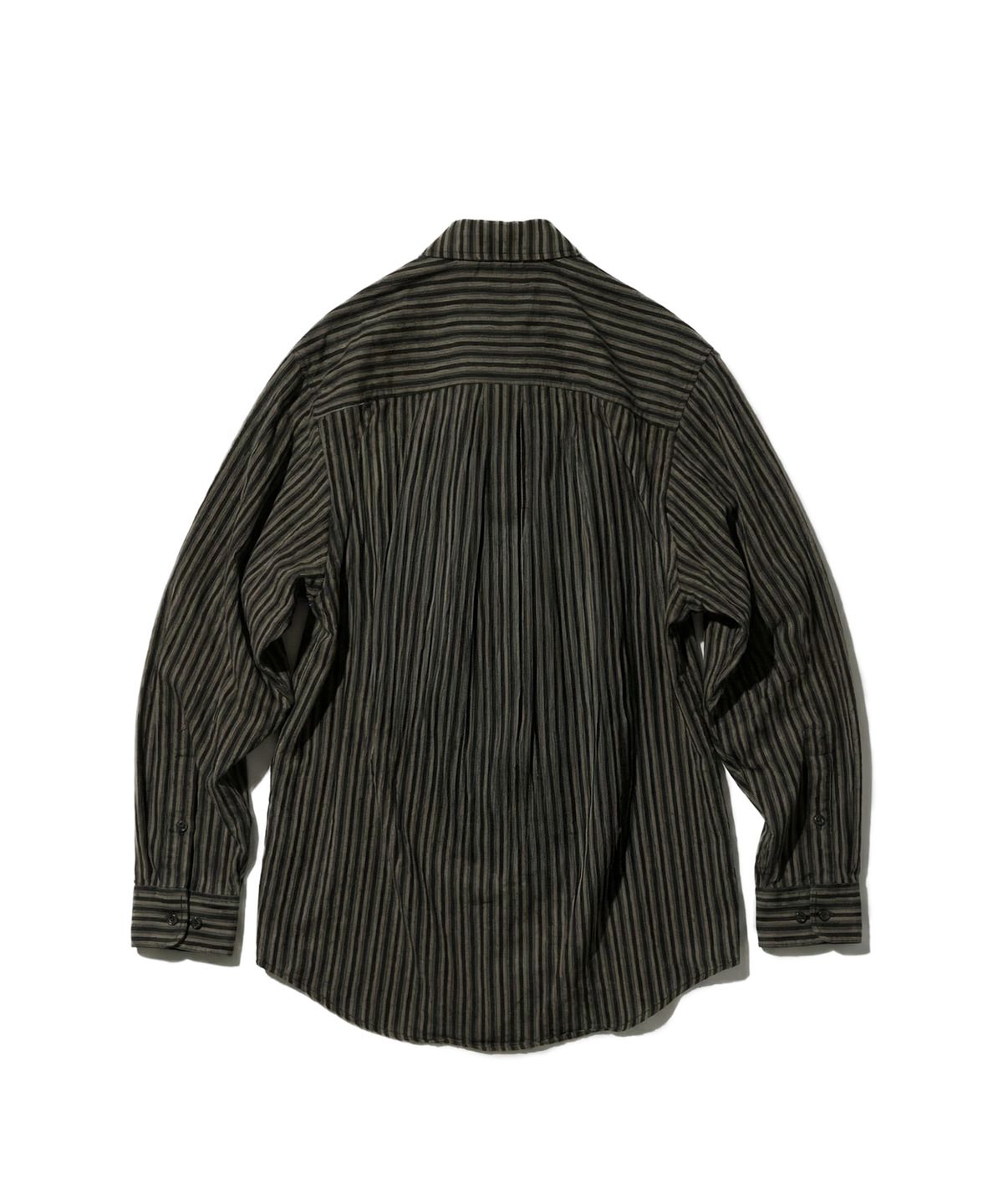 스웨이드(SUADE) WASHED SHIRT [DARK BROWN]