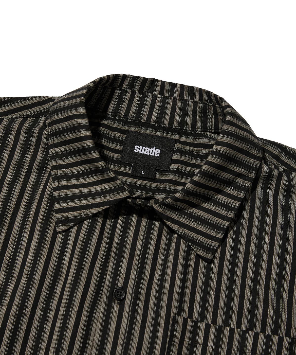 스웨이드(SUADE) WASHED SHIRT [DARK BROWN]