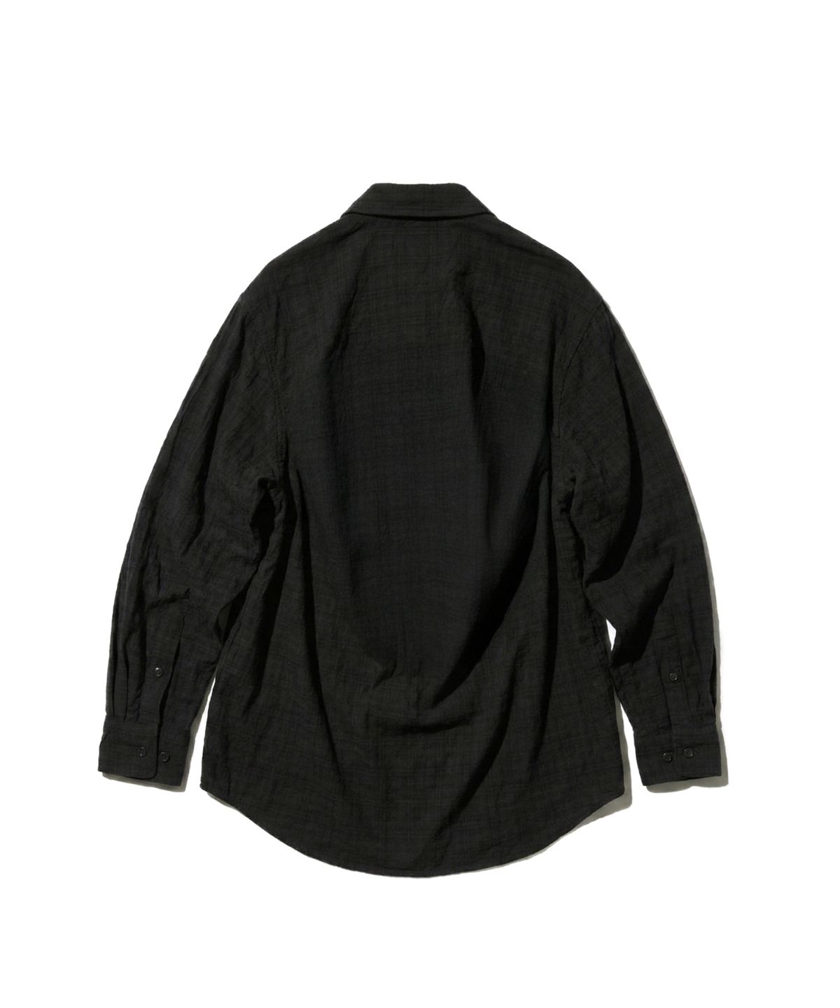 스웨이드(SUADE) WASHED SHIRT [BLACK]