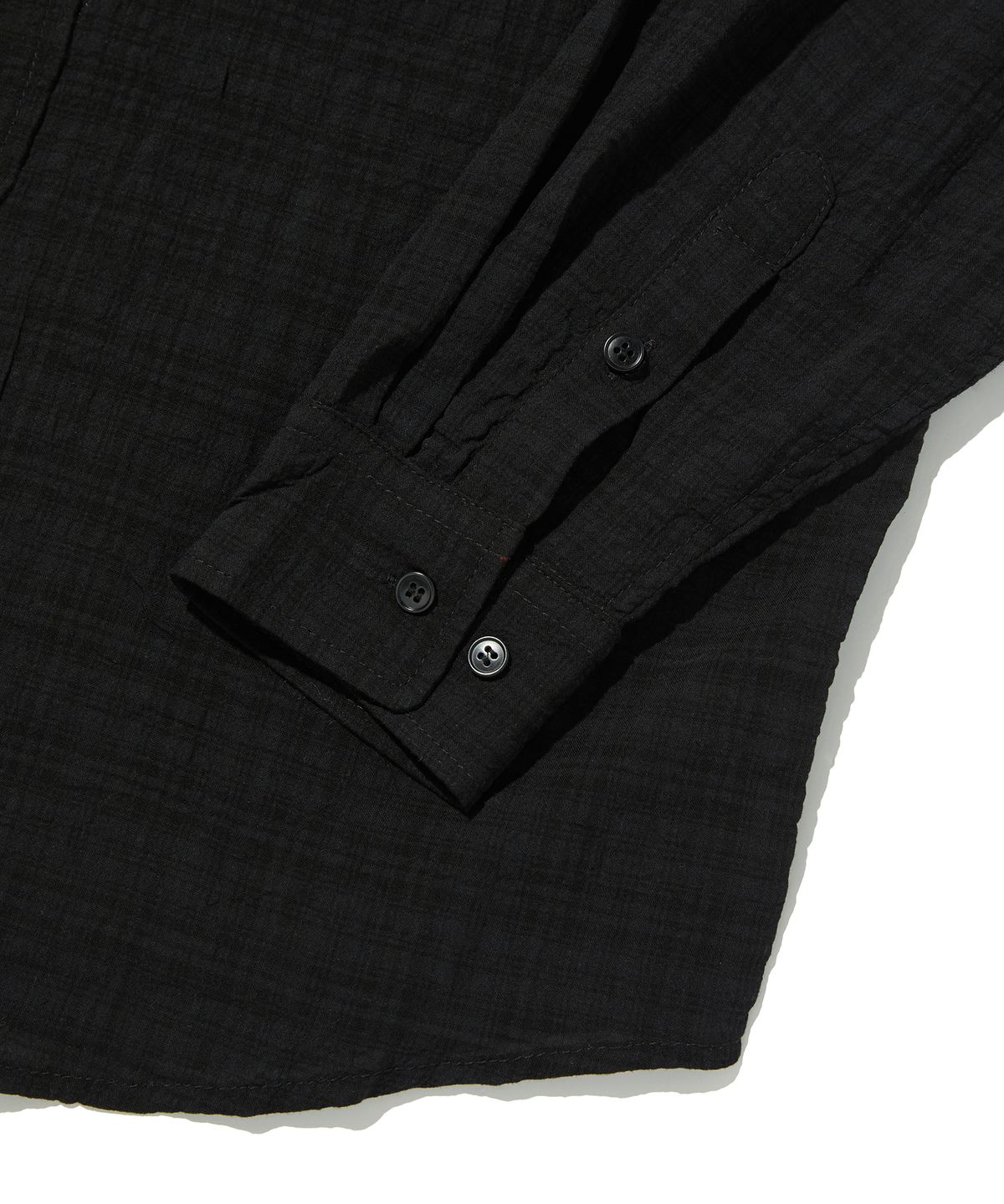 스웨이드(SUADE) WASHED SHIRT [BLACK]