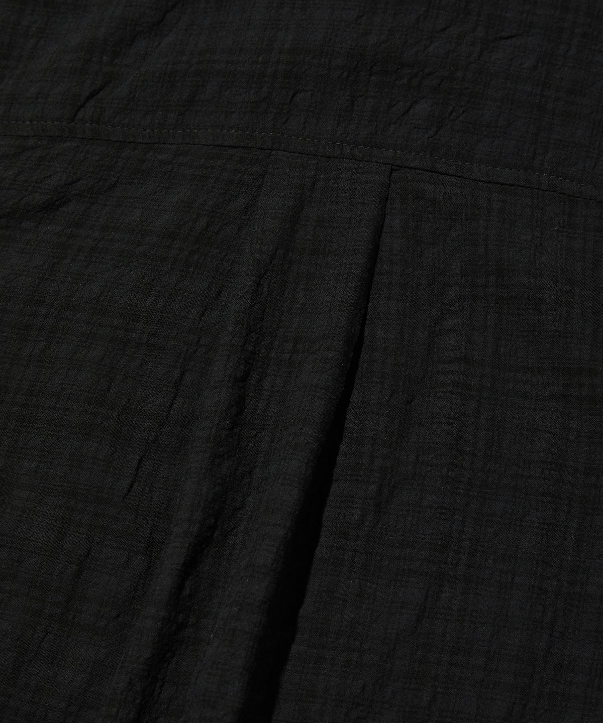 스웨이드(SUADE) WASHED SHIRT [BLACK]
