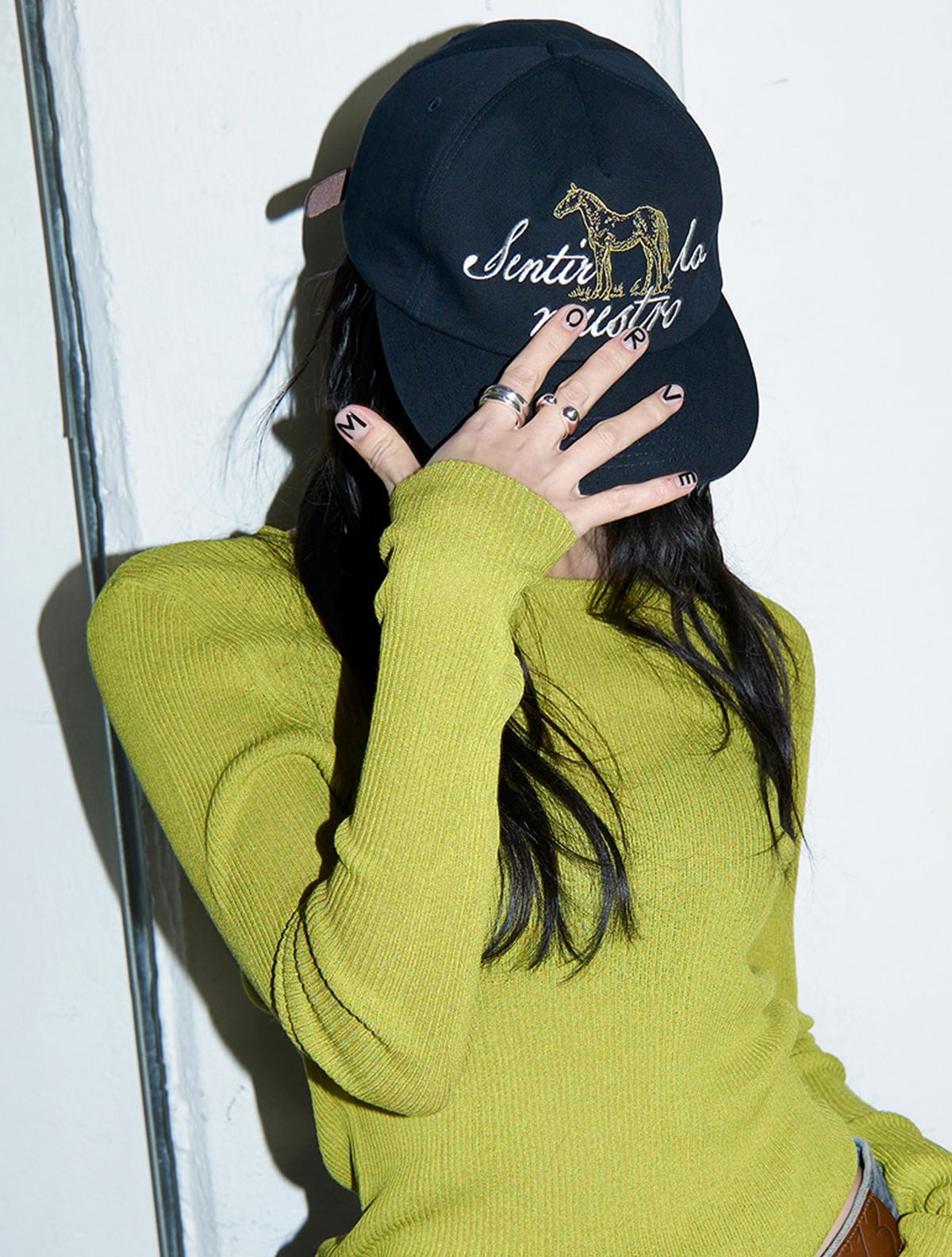 모르브13(MORVE13) Nuestro 5panel vintage cap