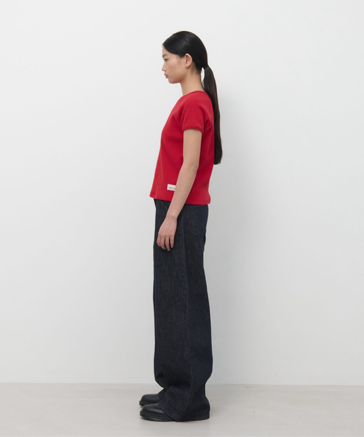 지비에이치 어패럴(GBH APPAREL) WIDE CINCH-BACK JEAN / INDIGO