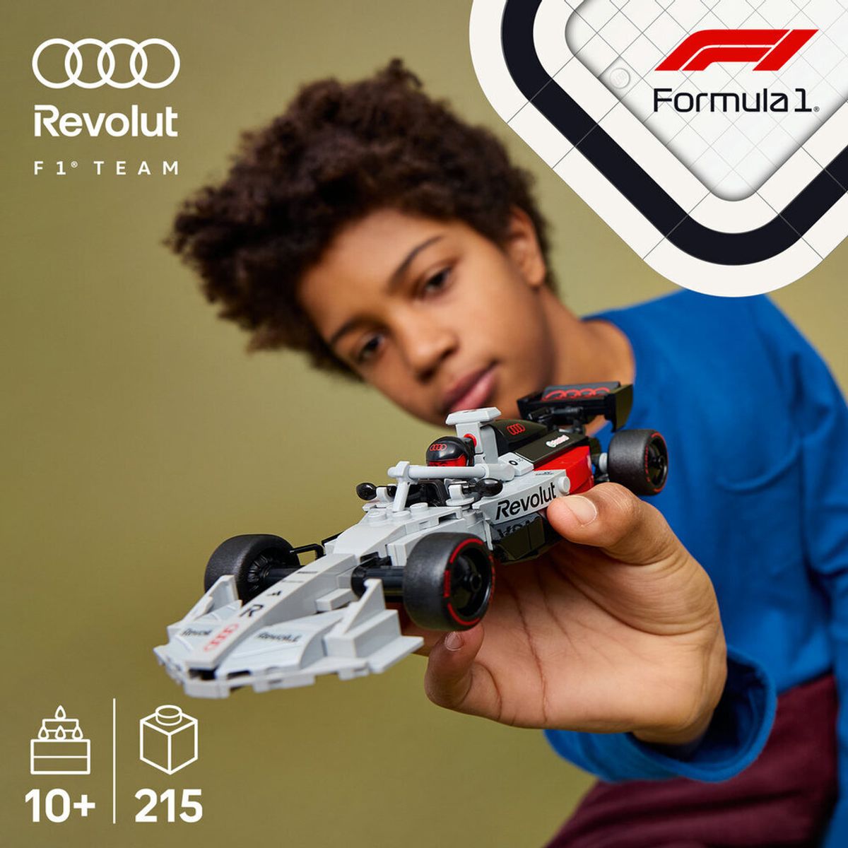레고(LEGO) 레고 스피드 챔피언 77259 Audi Revolut F1® Team R26 레이스카 [레고공식]