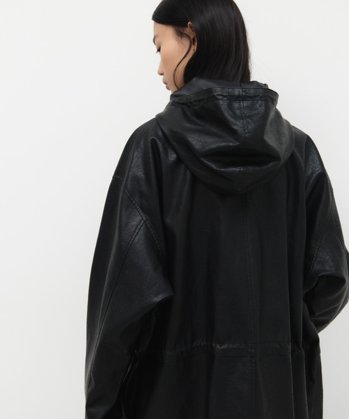 지비에이치 어패럴(GBH APPAREL) HUNTING FAUX LEATHER JACKET / BLACK