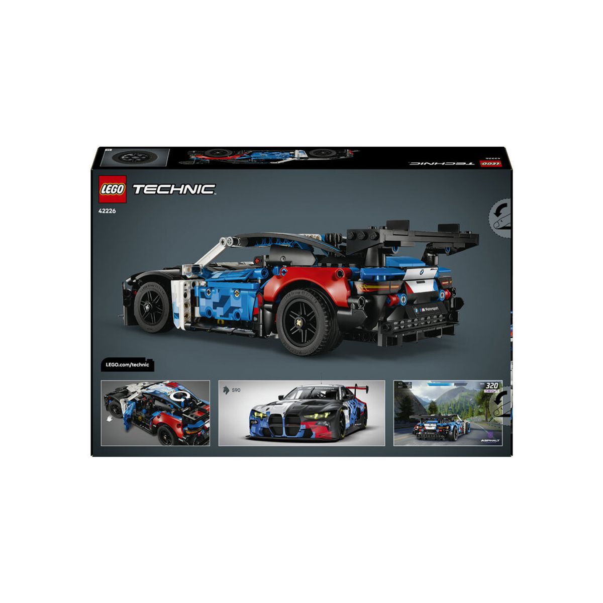 레고(LEGO) 레고 테크닉 42226 BMW M4 GT3 EVO 레이스카 [레고공식]