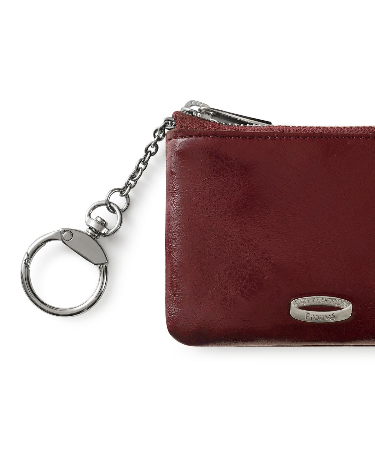 프루베(PROUVE) PR ZIPPER POCKET WALLET - BURGUNDY