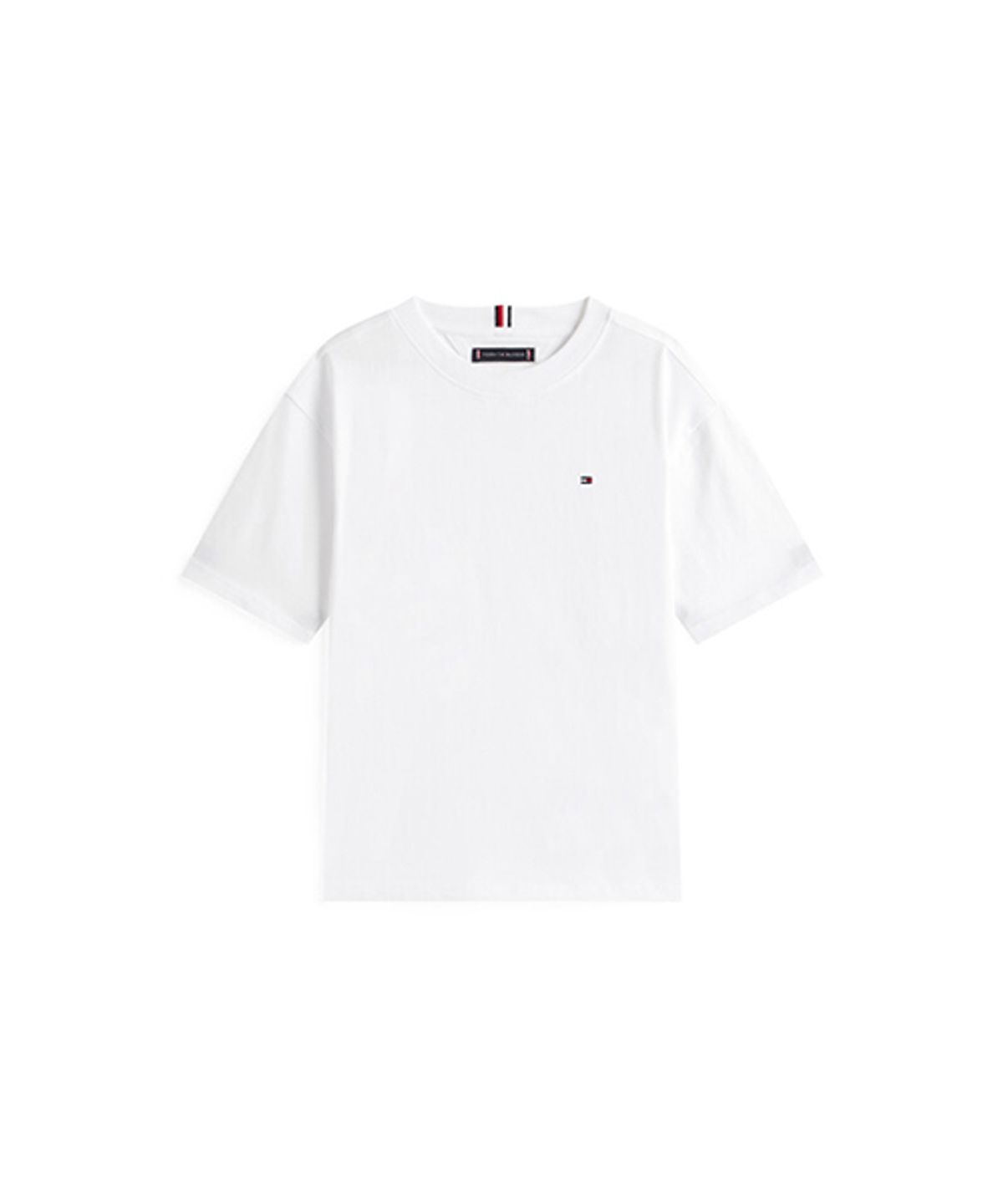 타미힐피거 키즈(TOMMY HILFIGER KIDS) 에센셜 아카이브핏 크루넥 티셔츠