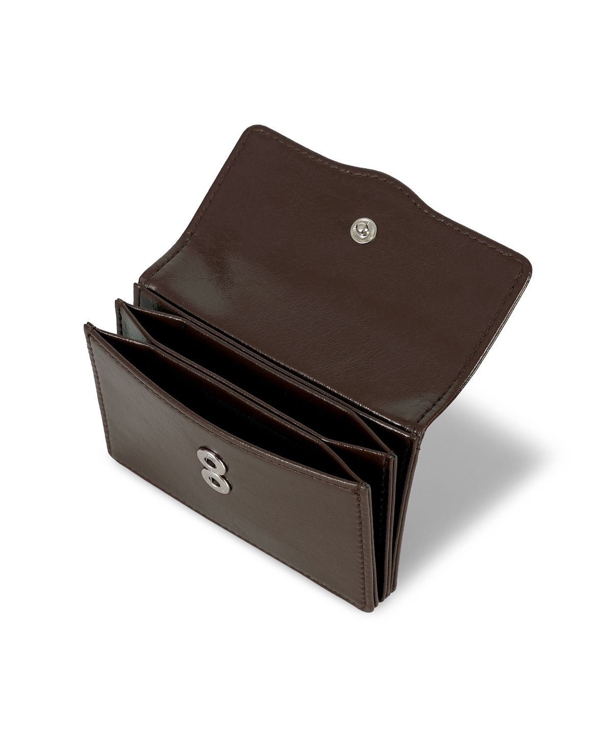 프루베(PROUVE) PR ACCORDION WALLET - DARK BROWN