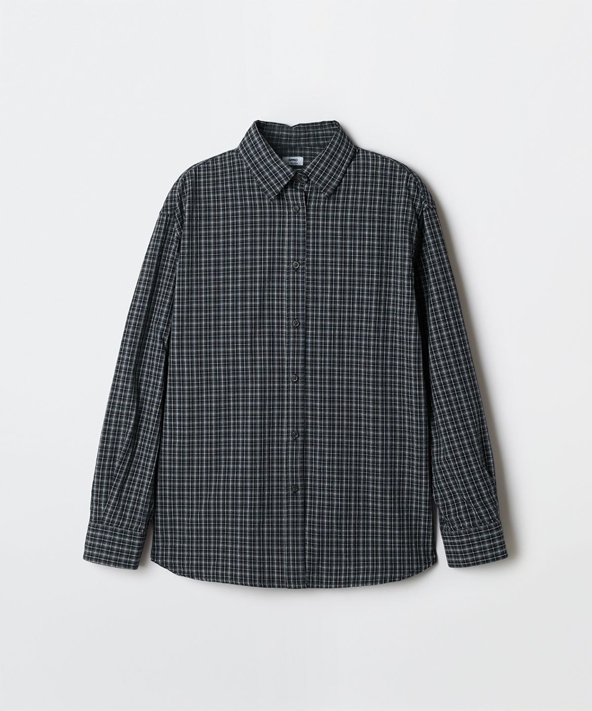 스파오(SPAO) 여성 오버핏 체크 셔츠_SPYCG23G05