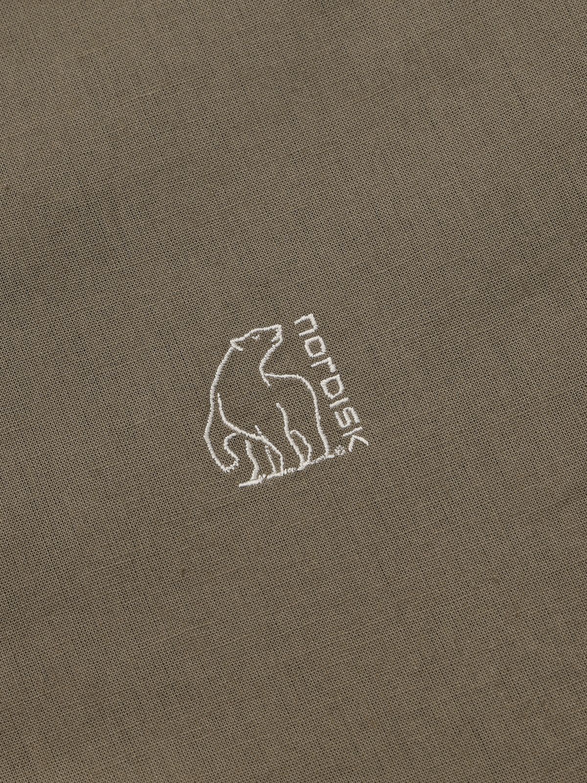 노르디스크(NORDISK) 린넨 긴팔 셔츠 - U_Beige BROWN
