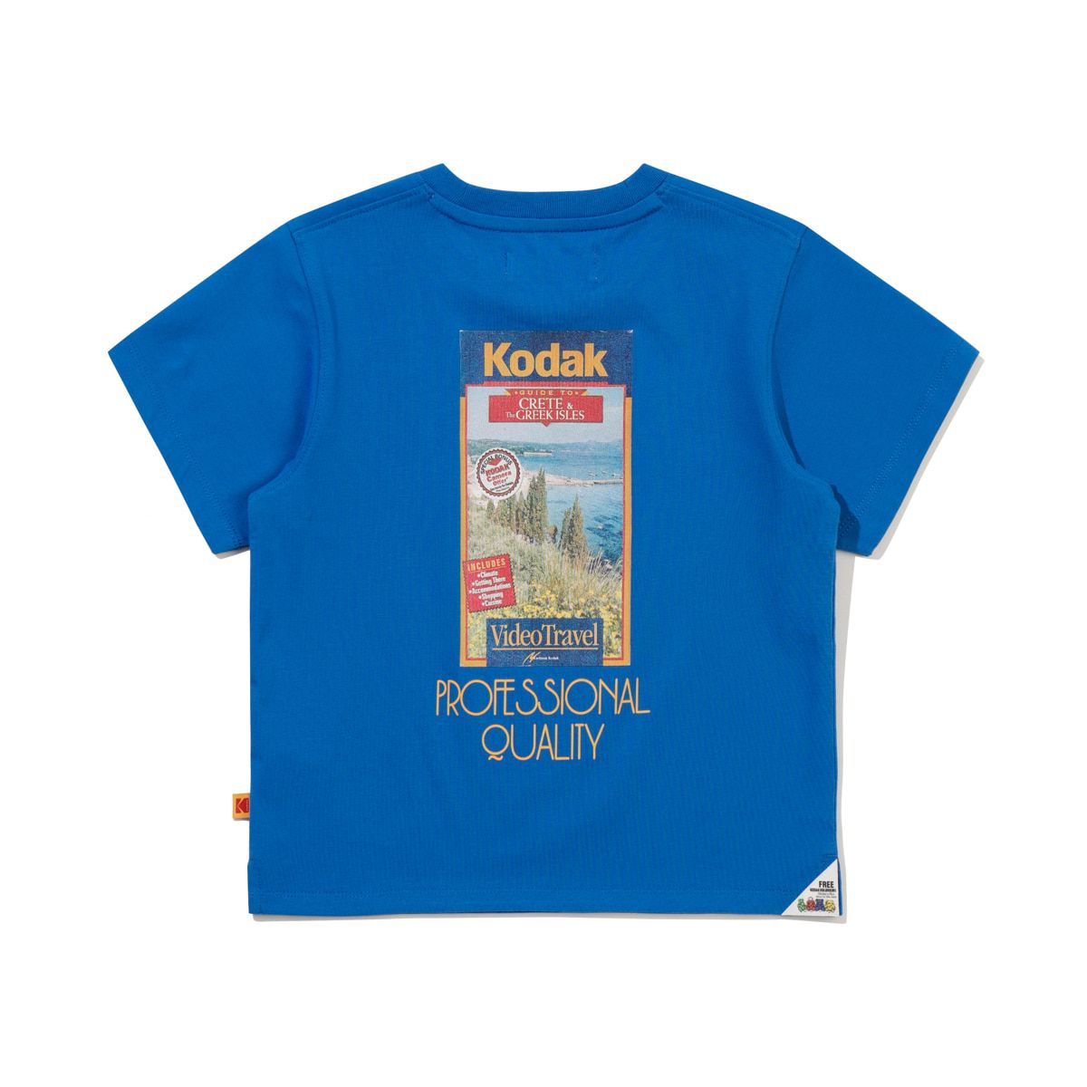 코닥 키즈(KODAK KIDS) RGB 데님 에어로쿨 반팔티셔츠 키즈 BLUE