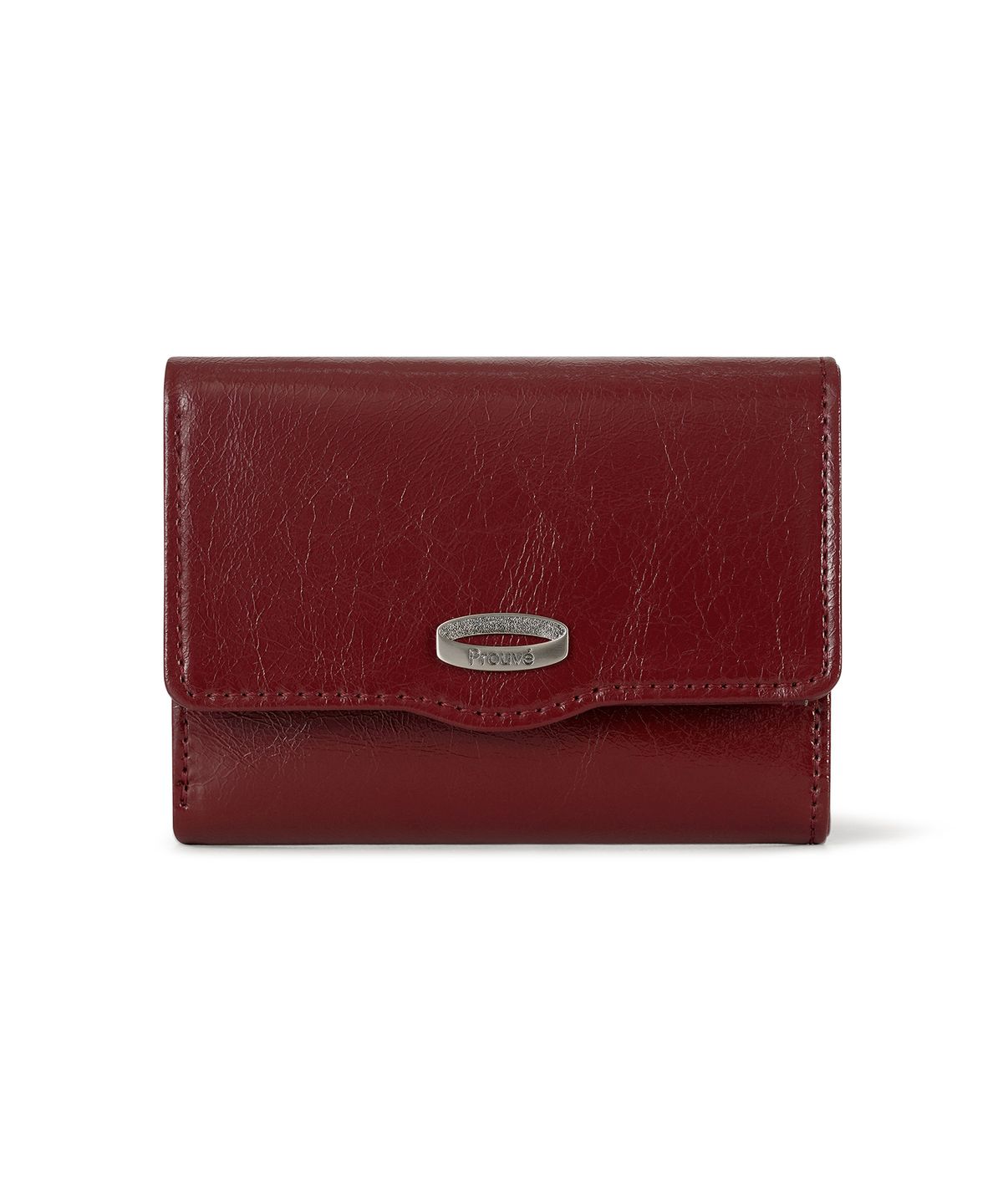 프루베(PROUVE) PR FLAP WALLET  - BURGUNDY