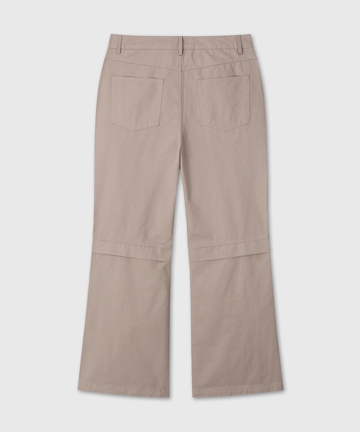 다이브인(DIVEIN) LOUNGE COTTON FLARE PANTS (BEIGE)
