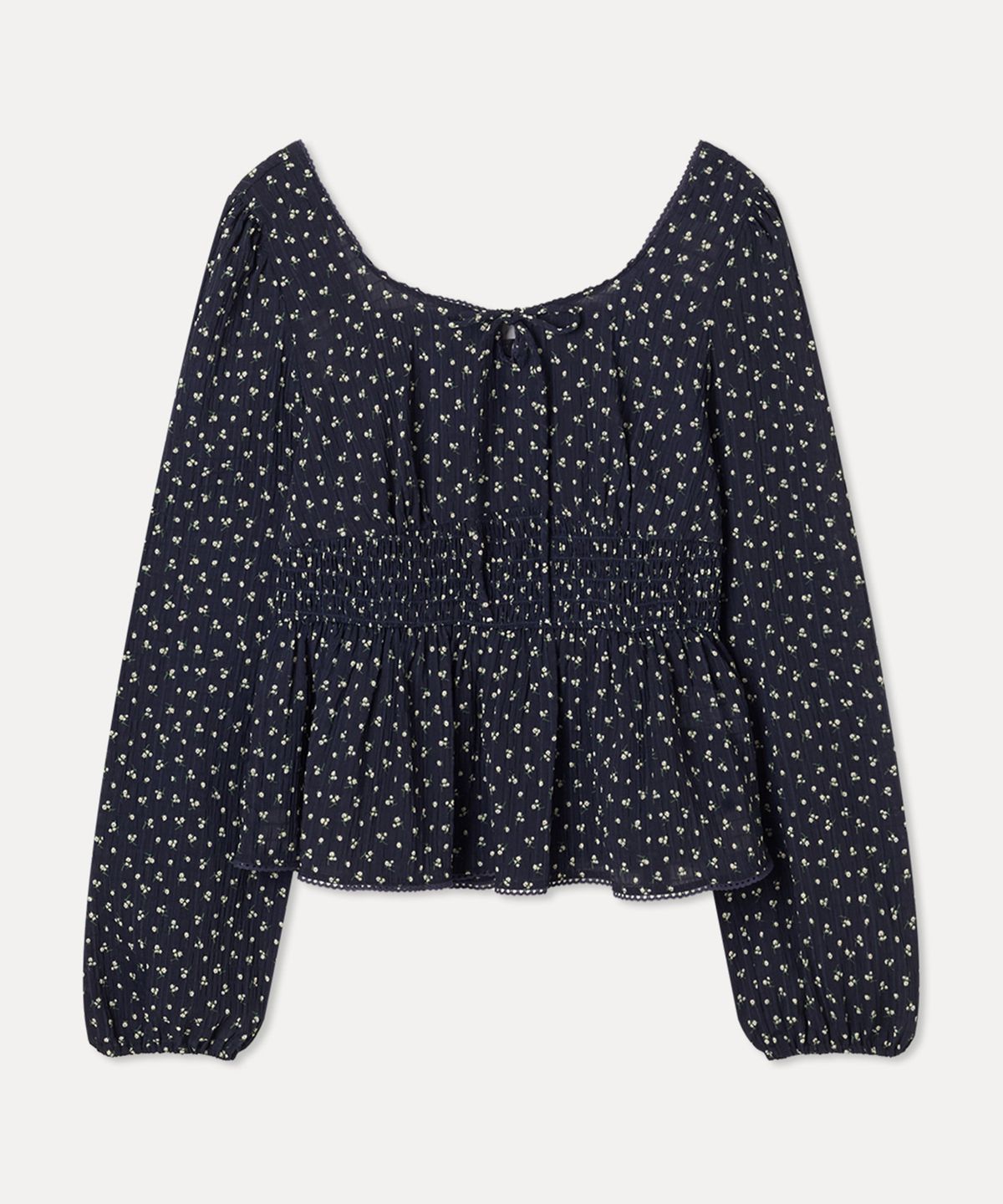 미쏘(MIXXO) 스모킹 블라우스_MIWBLG402G