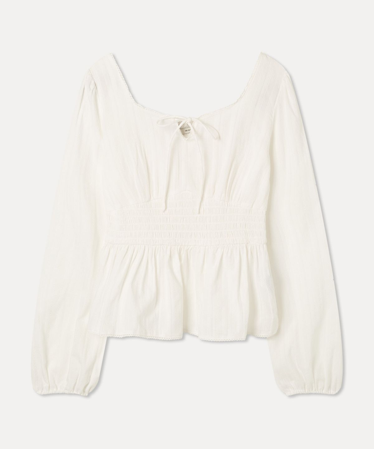 미쏘(MIXXO) 스모킹 블라우스_MIWBLG402G