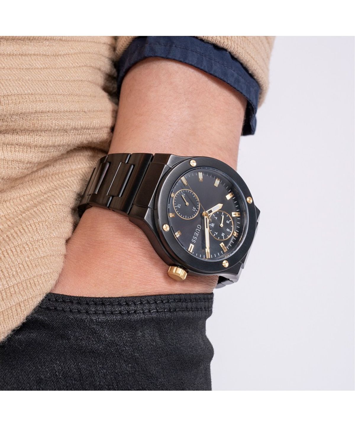 게스 시계(GUESS WATCH) 블랙 제트 (GW0795G3) 남성시계