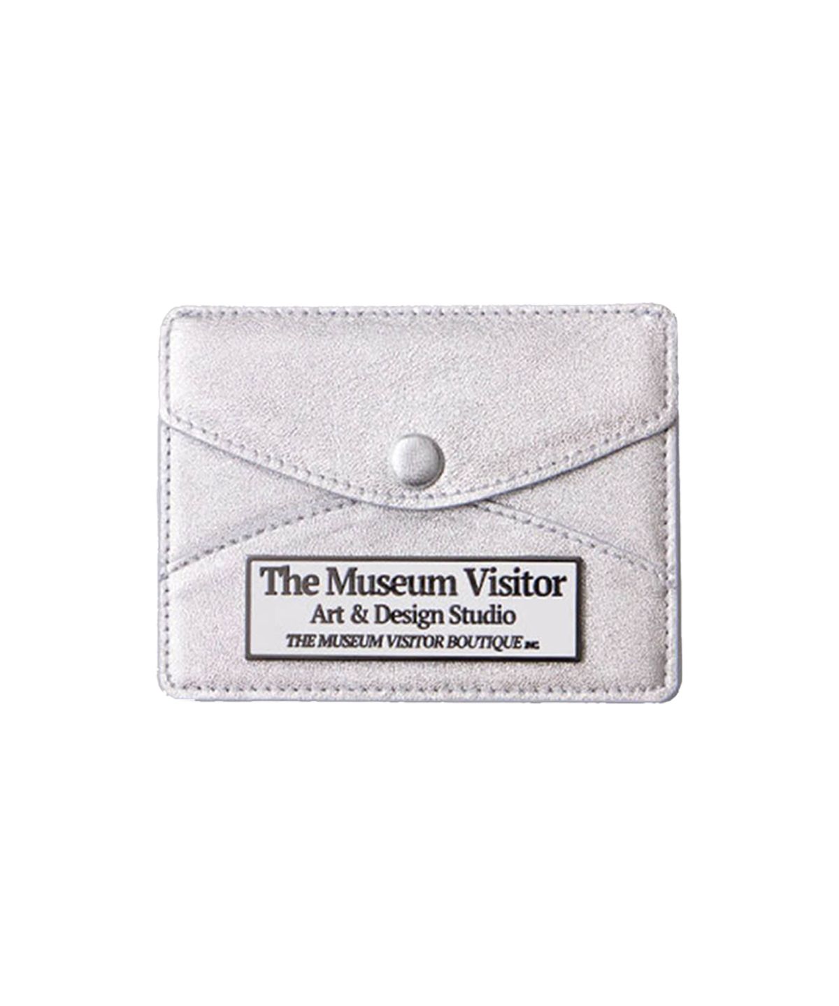 더뮤지엄비지터(THEMUSEUMVISITOR) METAL LOGO CARD WALLET (4 COLOR)