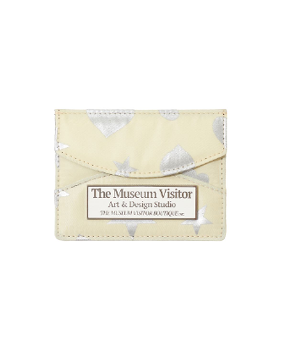 더뮤지엄비지터(THEMUSEUMVISITOR) HEART STAR CRACK CARD WALLET (4 COLOR)