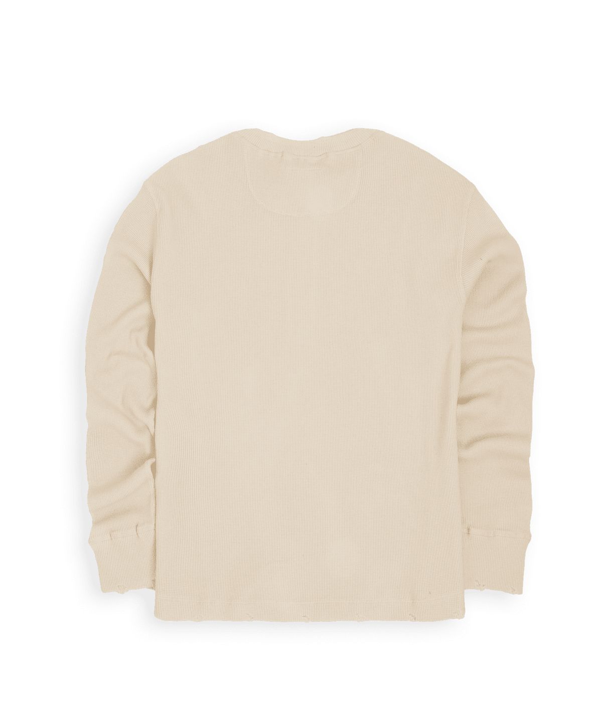투위드(TUEWID) TUEWID CLASSIC WAFFLE KNIT HENLEY LONGSLEEVE T-SHIRT