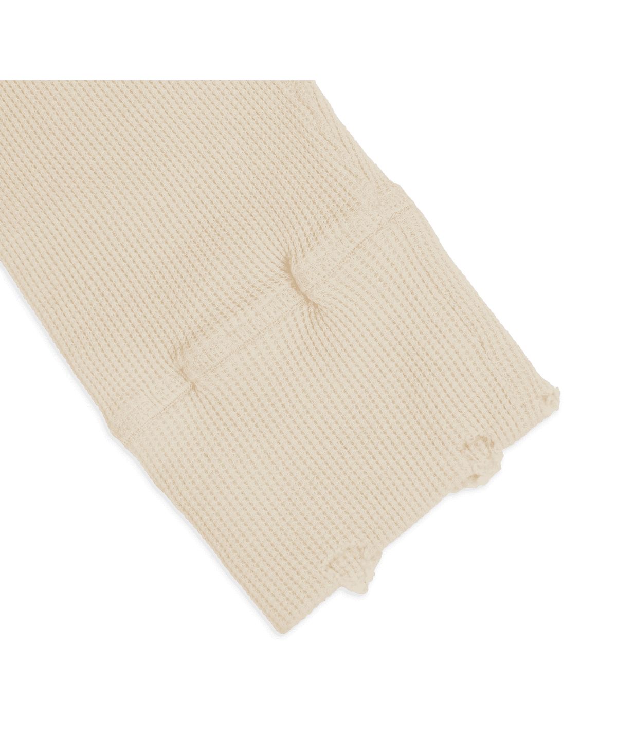 투위드(TUEWID) TUEWID CLASSIC WAFFLE KNIT HENLEY LONGSLEEVE T-SHIRT