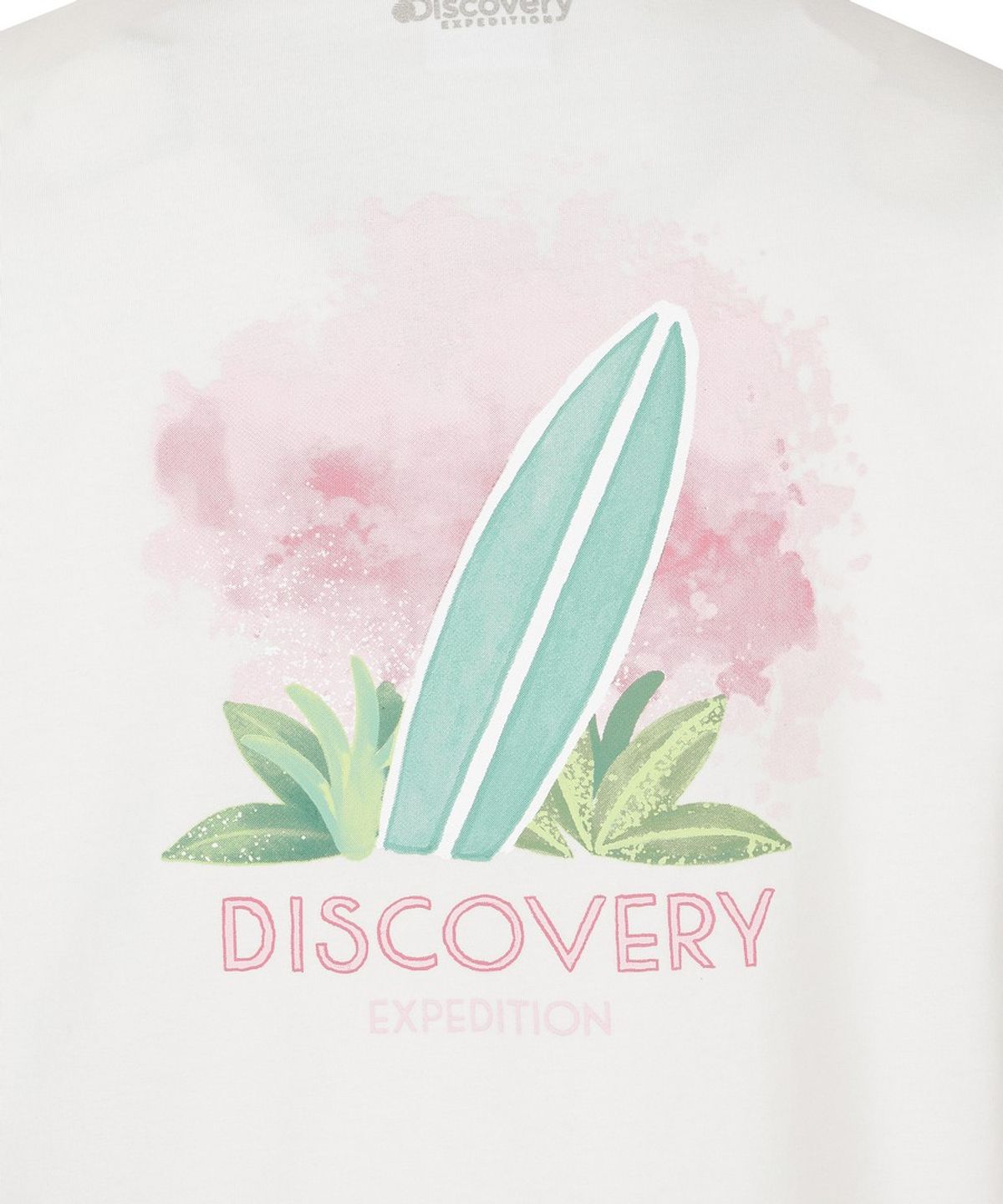 디스커버리 익스페디션(DISCOVERY EXPEDITION) 여성 프레시벤트 서프보드 반팔티셔츠 (WHITE)