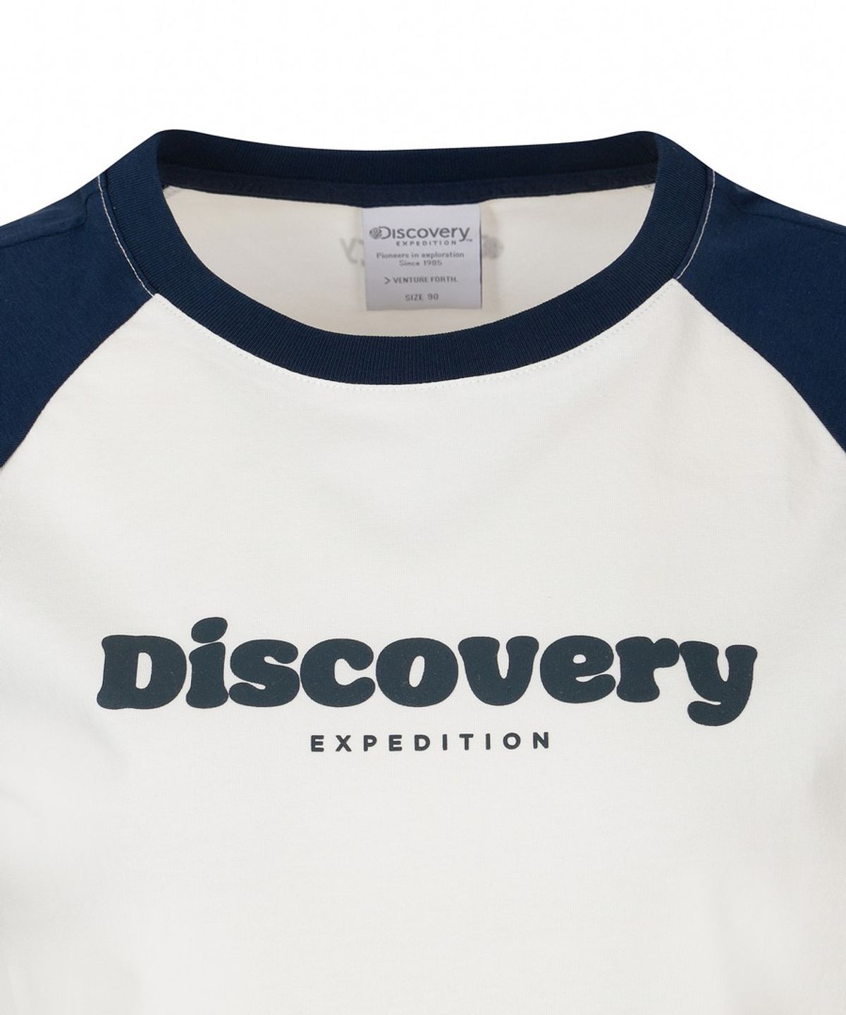 디스커버리 익스페디션(DISCOVERY EXPEDITION) 여성 프레시벤트 래글런 반팔티셔츠 (WHITE)