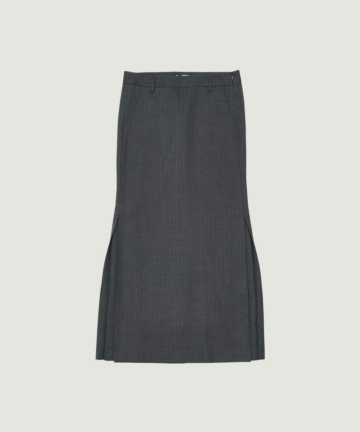 그로브(GROVE) LYNN LONG SKIRT (GRAY)