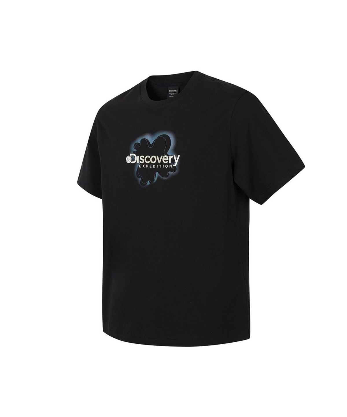 디스커버리 익스페디션(DISCOVERY EXPEDITION) 유니 프레시벤트 맵 레터링 반팔티셔츠 (BLACK)