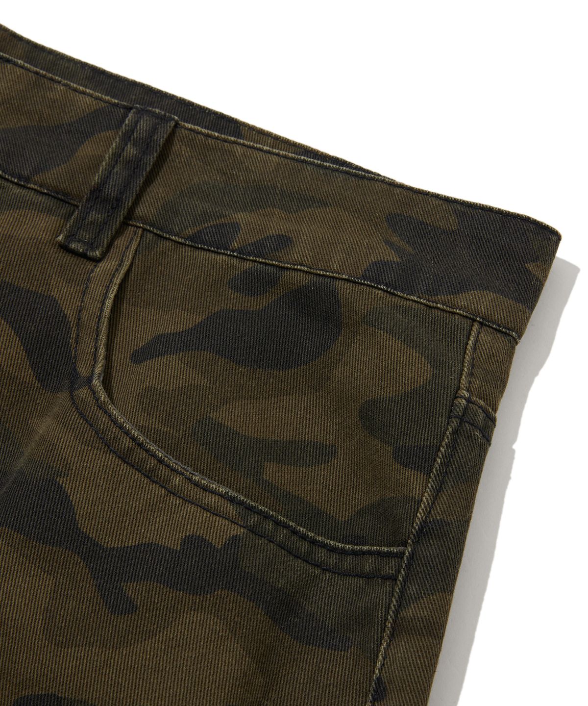 펜필드(PENFIELD) 카모 버뮤다 팬츠 올리브_FS2WP20U