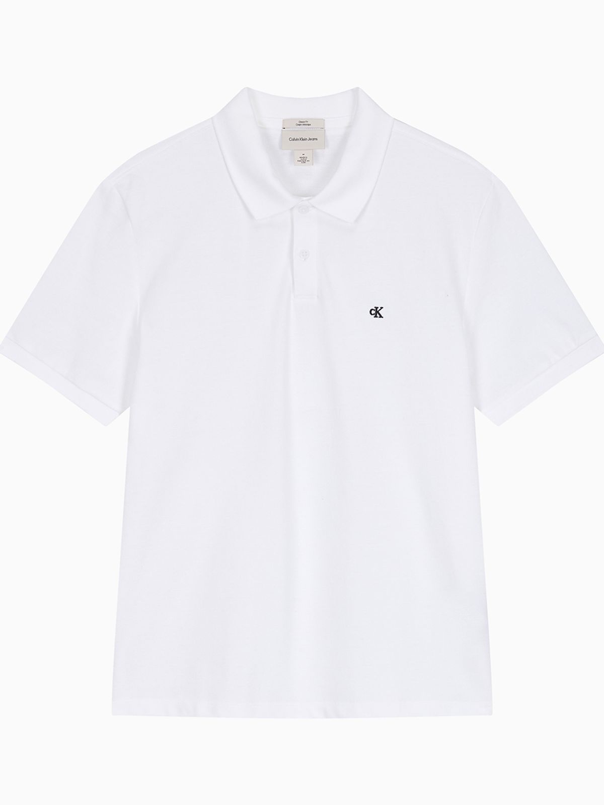 캘빈클라인 진(CALVIN KLEIN JEANS) 모노그램 피케 폴로 티 40EM269 YAF
