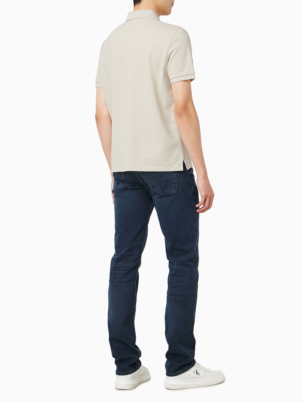 캘빈클라인 진(CALVIN KLEIN JEANS) 모노그램 피케 폴로 티 40EM269 2JX