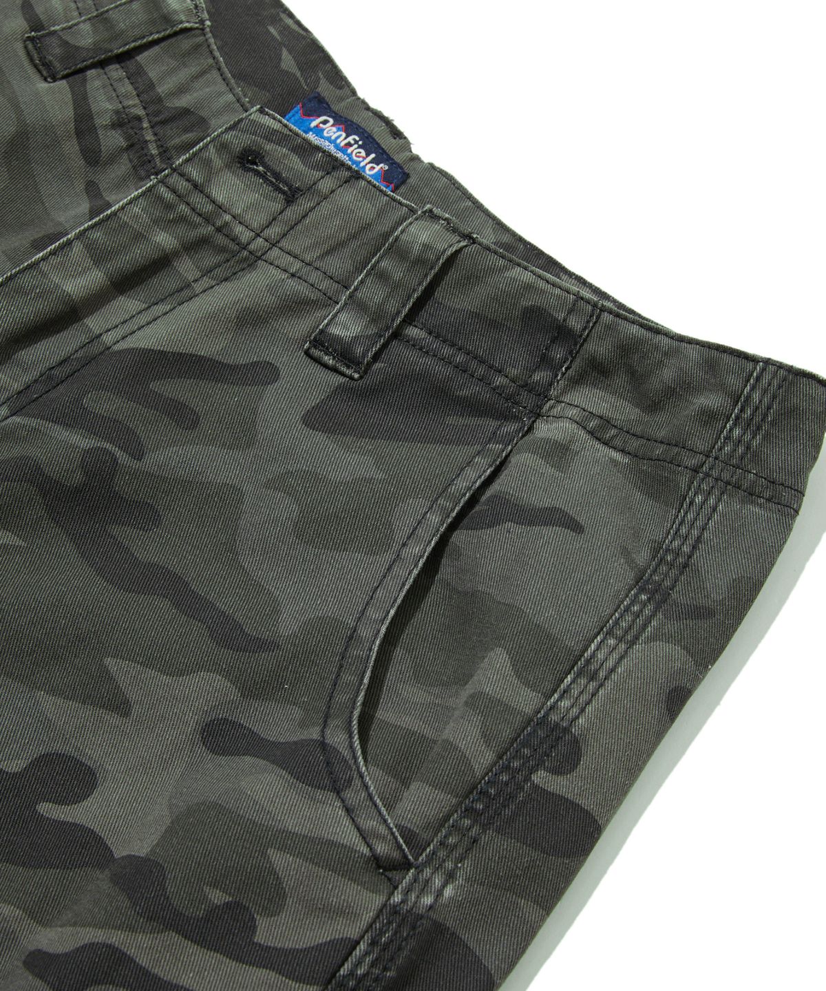 펜필드(PENFIELD) 카모 카고 배럴 트라우저 차콜_FS2WP07U