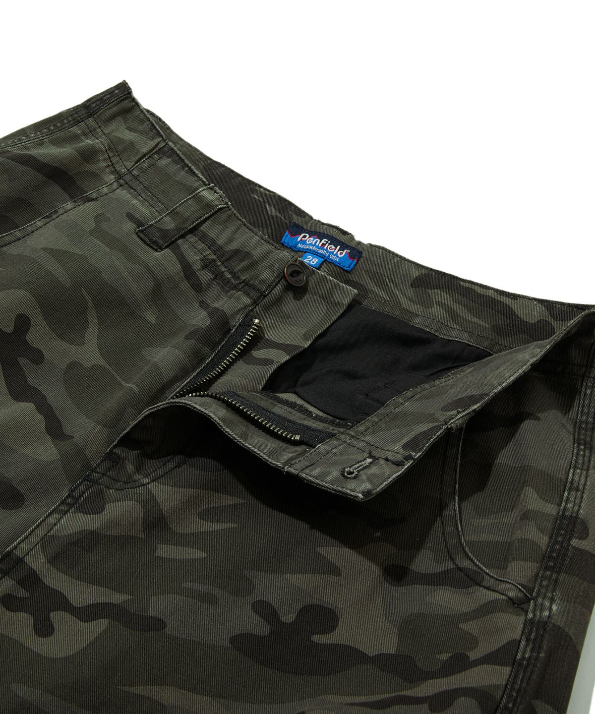 펜필드(PENFIELD) 카모 카고 배럴 트라우저 올리브_FS2WP06U