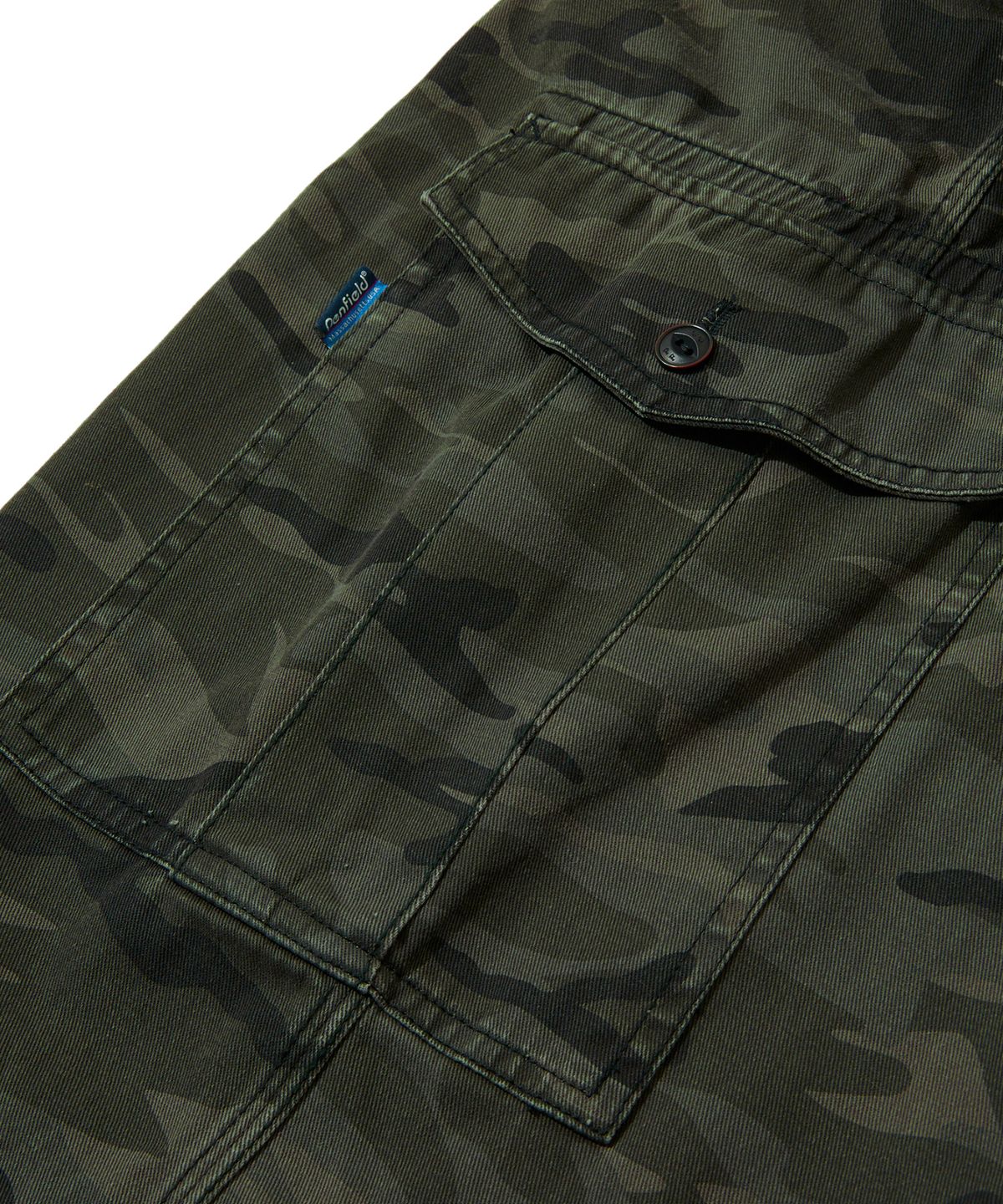 펜필드(PENFIELD) 카모 카고 배럴 트라우저 올리브_FS2WP06U