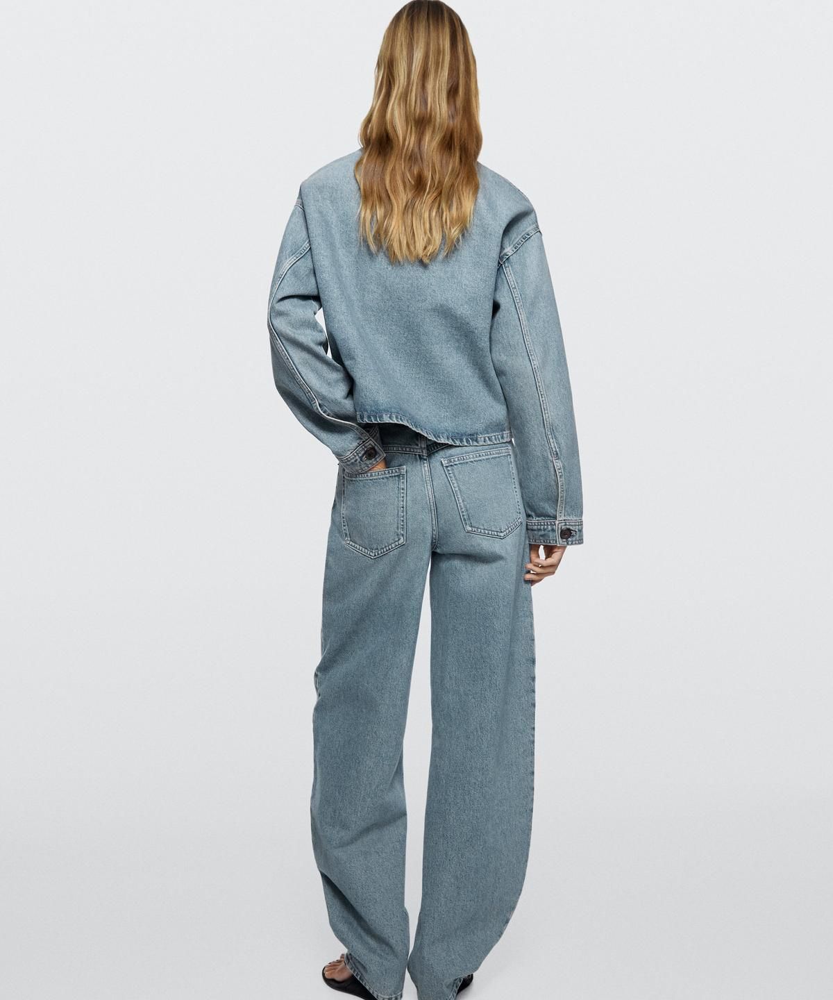 마시모두띠(MASSIMO DUTTI) 쇼트 데님 재킷