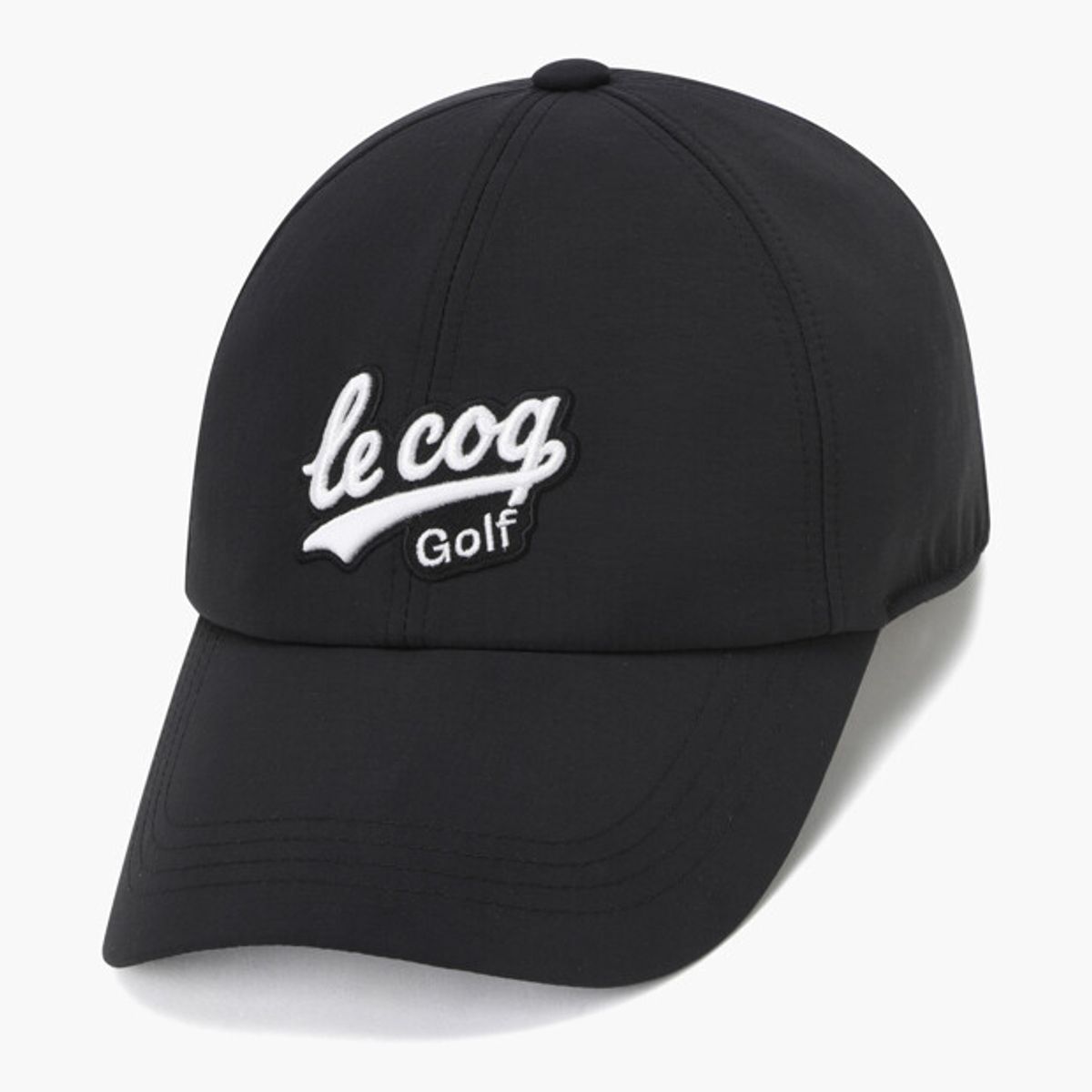 르꼬끄 골프(LECOQ GOLF) 남성 펀칭 로고 볼캡 _BLCK GR121MCP11