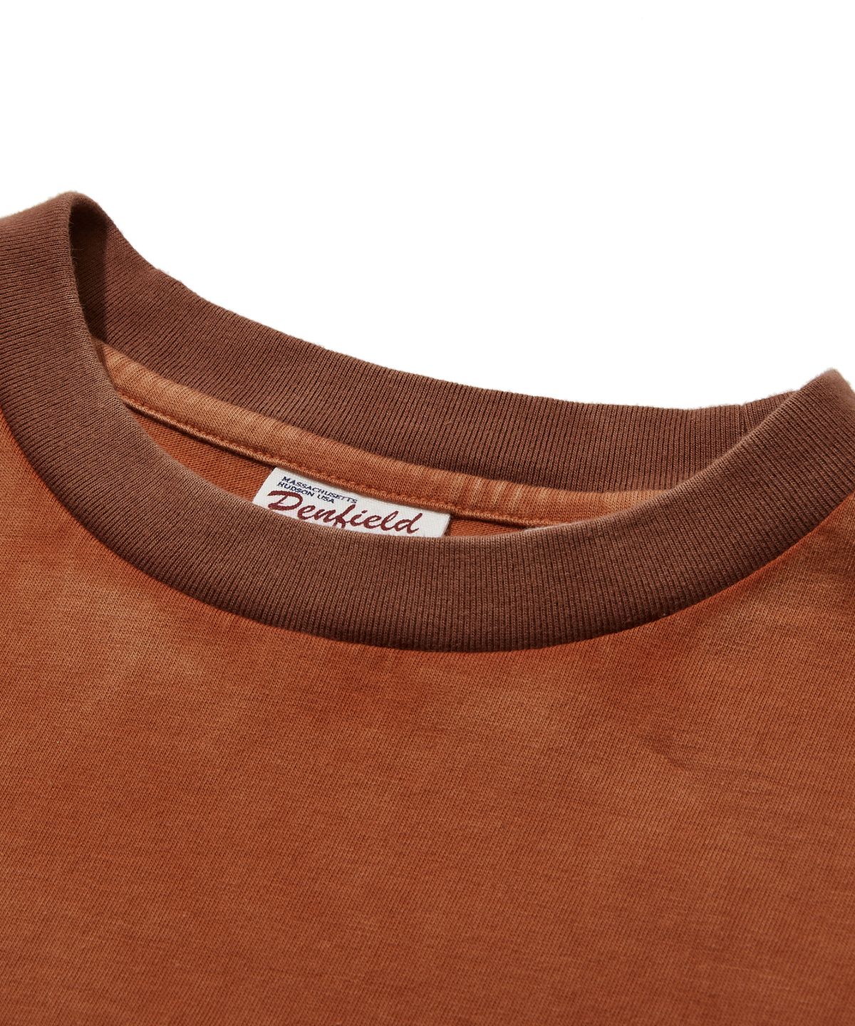 펜필드(PENFIELD) 빈티지 시리즈 BACK 아트워크 반팔 티셔츠 러스트_FS2KT50U