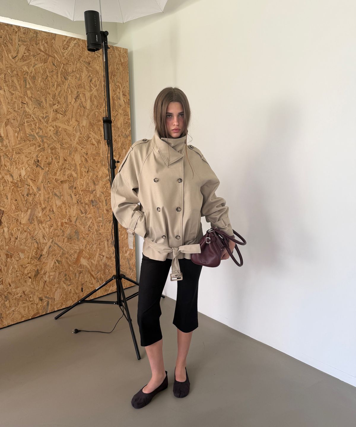 아수라(ASURA) AUTHENTIC TRENCH JACKET (BEIGE)