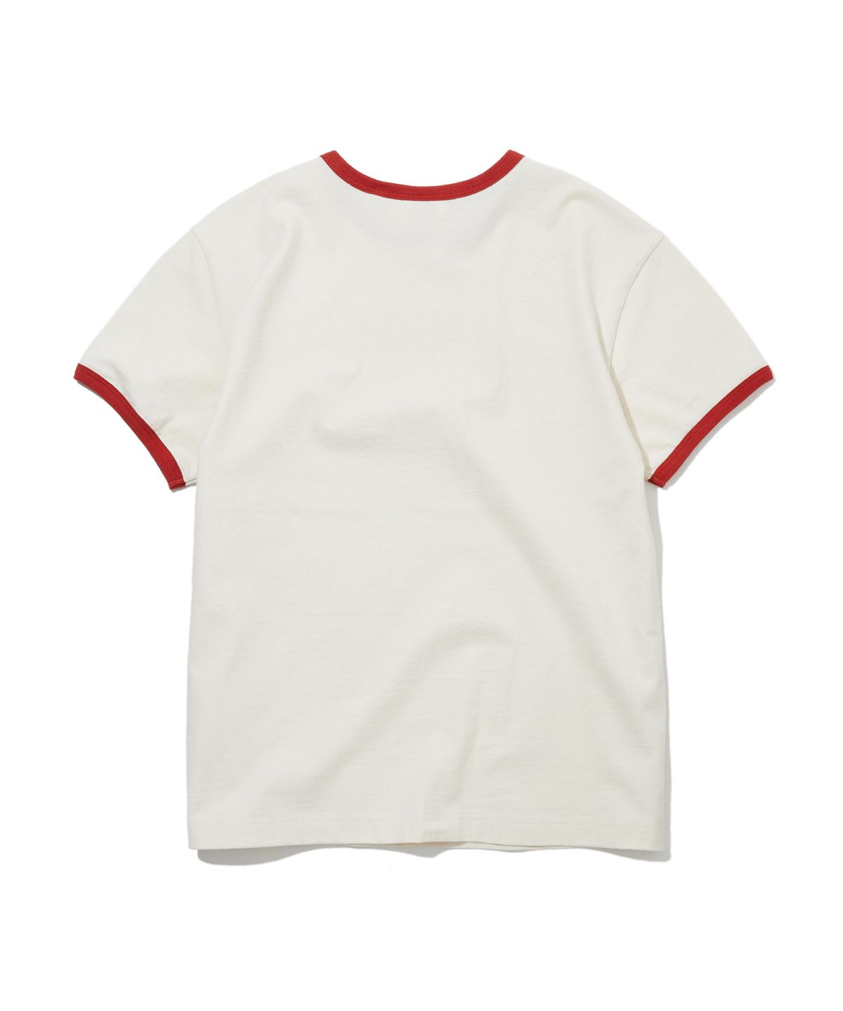 펜필드(PENFIELD) 빈티지 시리즈 CHIVALROUS 인그레이 링거 반팔 티셔츠 아이보리_FS2KT45U